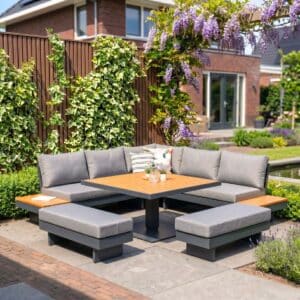 Loungeset en Diningset Toscane XXL
