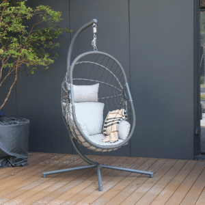 Hangstoel SenS-Line Lisa Relax Antraciet (Hangei incl. standaard) - 34550-B