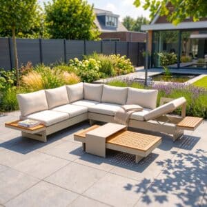 Loungeset Premium Emerald II Warm Wit