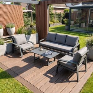 Loungeset Lincoln Stoel-Bank