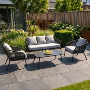 Loungeset Rocca Stoel-bank