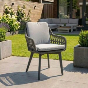 Tuinstoel Dakota Antraciet Relax Dining (1)