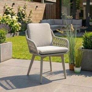 Tuinstoel Dakota Warm Wit Relax Dining