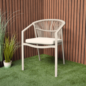 Tuinstoel Valencia warm wit