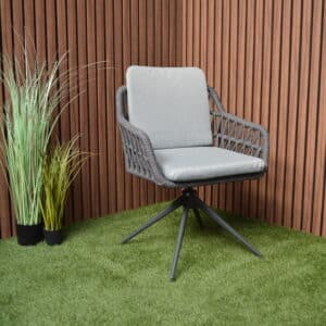 Tuinstoel sevilla antraciet vierkant