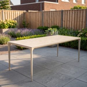 Tuintafel Vienna Wit 200cm