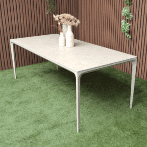 Tuintafel Vienna Warm Wit 200cm