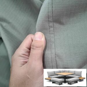 Regenhoes tbv Tuinset Toscane XXL de Luxe loungeset 2-delig Beschermhoes