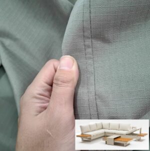 Regenhoes Tuinset 225x165cm tbv o.a. Emerald Warm Wit loungeset Beschermhoes