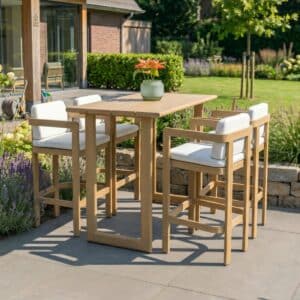 Barset Santiago aluminium hout