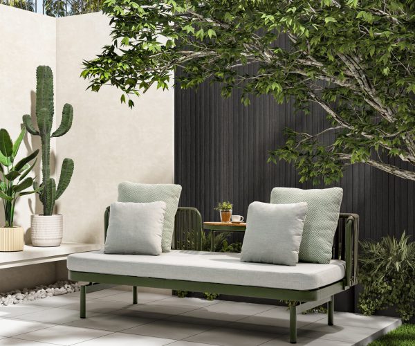 Relaxbank Isabel Groen Verstelbaar loungeset - BK5100