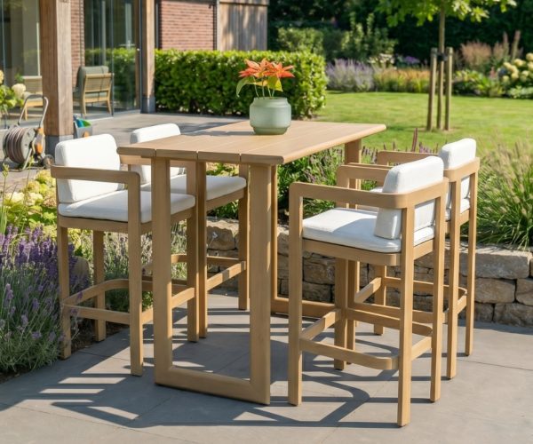 Barset Santiago aluminium hout