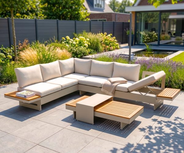 Loungeset Premium Emerald II Warm Wit