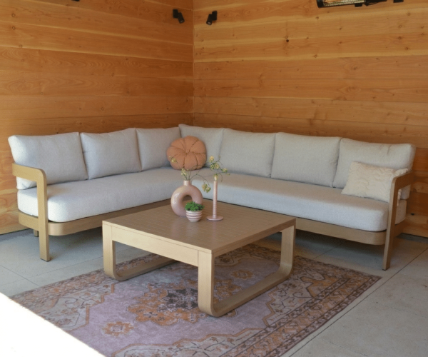 Hoek Loungeset Santiago Vierkant