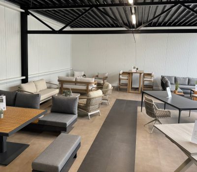 Tuinmeubelwinkel showroom