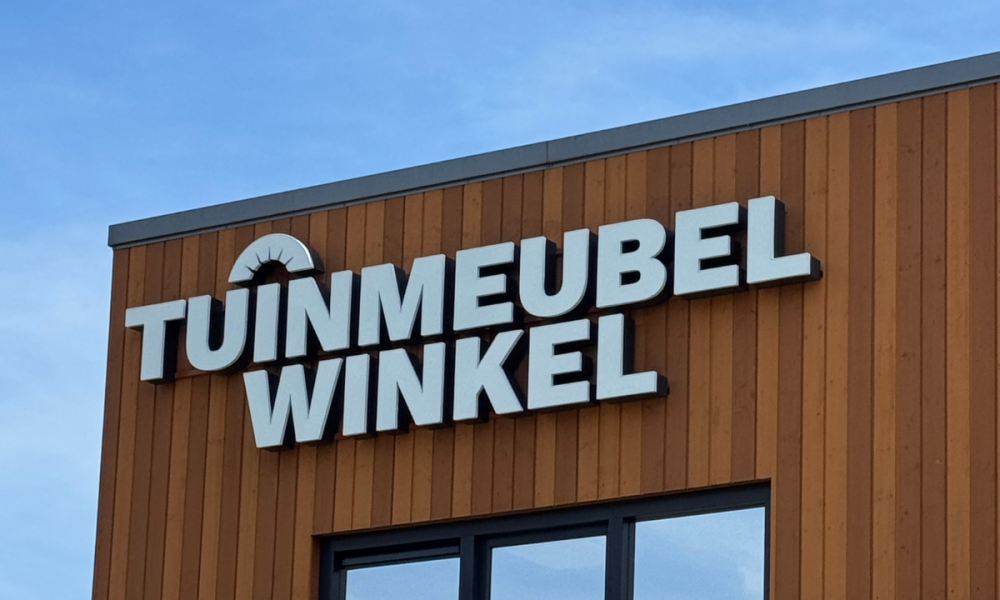 Tuinmeubelwinkel showroom in Nieuwleusen